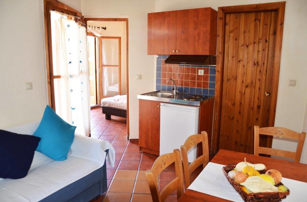 Potoula Apts Kato Daratso Buitenkant foto